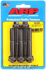 ARP Fastner 3 8-24 x 2.500 hex 7 16 wrenching black oxide bolts 754-2500