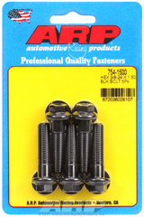 ARP Fastner 3 8-24 x 1.500 hex 7 16 wrenching black oxide bolts 754-1500