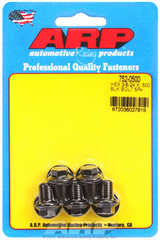 ARP Fastner 3 8-24 x .500 hex black oxide bolts 752-0500