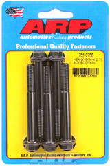 ARP Fastner 5 16-24 x 2.750 hex black oxide bolts 751-2750