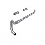MBRP 2001 2007 Chevrolet GMC 2500 3500 Duramax Classic EC CC Aluminized Steel 4 Cat Back Single Side S6004P