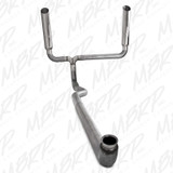 MBRP 2001 2007 Chevrolet GMC Duramax 4 Down Pipe Back SMOKERS (incl. B1610 stacks) AL S9000AL