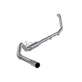 MBRP 1999 2003 Ford F-250 350 7.3L Powerstroke T304 Stainless Steel 4 Turbo Back Single Side Exit S6200304