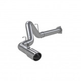 MBRP 2007 2010 Chevrolet GMC 2500 3500 Duramax All LMM Aluminized Steel 4 Filter Back Single Side Exit S6026AL