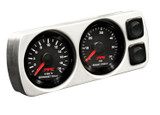 PPE Power 2G OH Gauge Mount Brushed w Switch 148003100