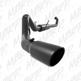 MBRP 2004 2007 Dodge Ram 2500 3500 Cummins 600 610 4 Turbo Back Single Side Exit Black Coated S6126BLK