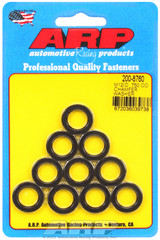 ARP Fastner M12 ID .750 OD chamfer black washers 200-8760