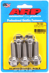 ARP Fastner M12 x 1.50 x 35 hex SS bolts 764-1003