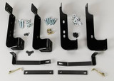 Premier Oval Nerf Step Bar Mount Kit Black Silverado/Sierra 2500HD/3500 Reg/Ext Cab 1999-2014 (Excl HD Diesel)