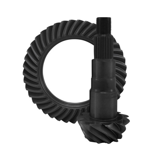 High performance Yukon ring and pinion replacement gear set for Dana 30HD in Jeep Liberty 3.73 ratio.