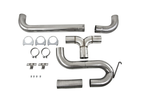 MBRP 2011 2013 Chevrolet GMC 2500 3500 HD Duramax EC CC-LB 4 Filter Back SMOKERS T409 S8010409