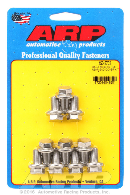 ARP Fastner Ford Dana 60 40 SS hex rear end cover bolt kit 450-2702