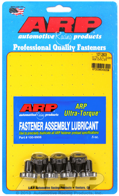 ARP Fastner Mitsubishi 2.0L 4G63 EVO4-9 flywheel bolt kit 107-2803