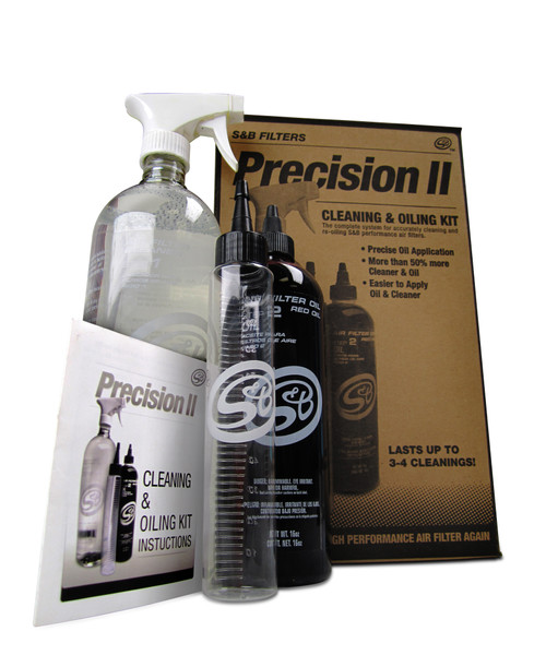 S B Filters Precision II: Cleaning Oil Kit Red Oil 88-0008