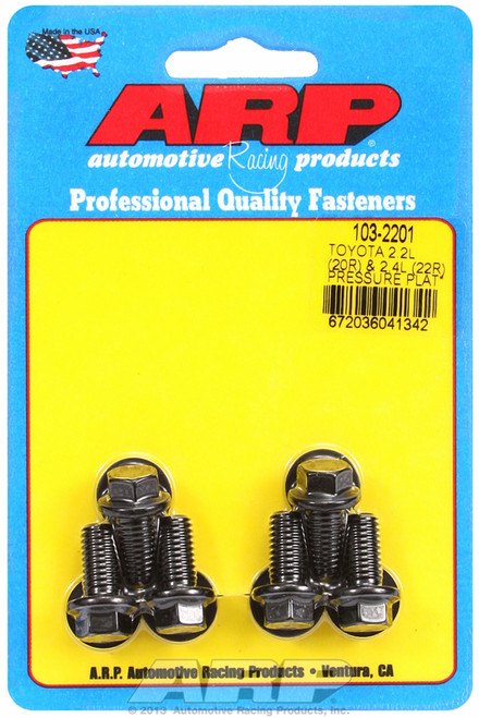 ARP Fastner Toyota 2.2L(20R) 2.4L(22R) pressure plate bolt kit 103-2201