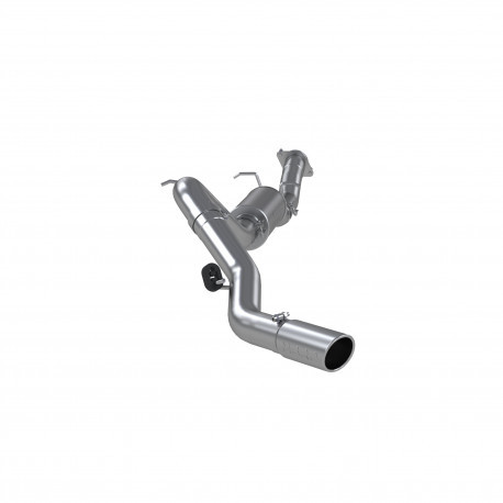 MBRP 2007 2010 Chevrolet GMC 2500 HD 6.0L EC CC-SB Aluminized Steel 3.5 Cat Back; Single Side S5078AL