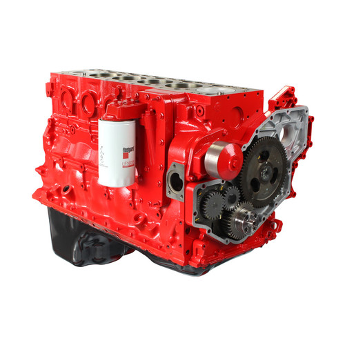INDUSTRIAL INJECTION 6.7L CUMMINS CR PREMIUM STOCK PLUS SHORT BLOCK CORE CHARGE OF 2500 APPLIES PDM-67STKSB