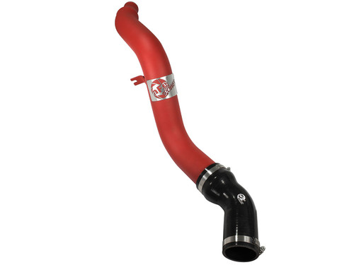 aFe Power Dodge RAM 1500 EcoDiesel 14-18 V6-3.0L td BladeRunner 3 IN Aluminum Hot Charge Pipe Red 46-20178-R