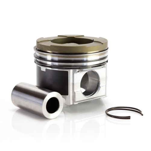 6.0 Powerstroke Piston .010 Overbore. Flycut and Delipped and Ceramic Coated
