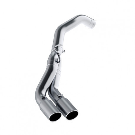 MBRP 2019 2022 RAM 2500 3500 Cummins 6.7L Aluminized Steel 4 Filter Back Dual Outlet Single Side S6166AL