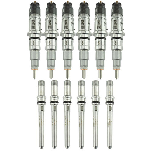 Industrial Injection Reman Stock 2007.5-10 Cab & Chassis Injector Pack w/Connecting Tubes