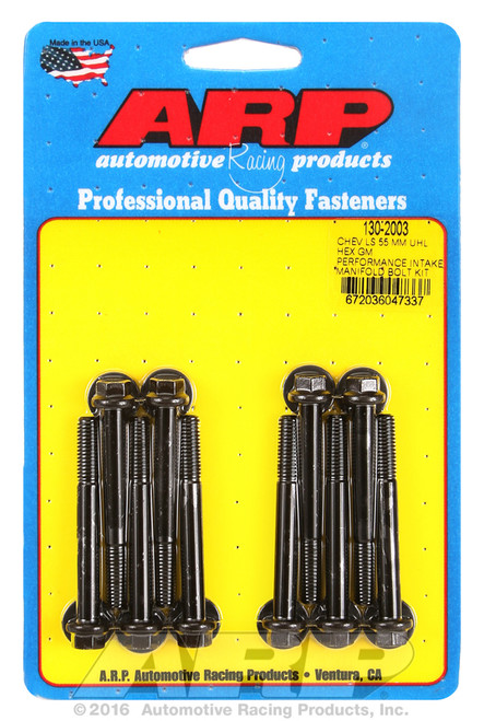 ARP Fastner Chevy LS 55mm UHL hex GM Performance intake manifold bolt kit 130-2003