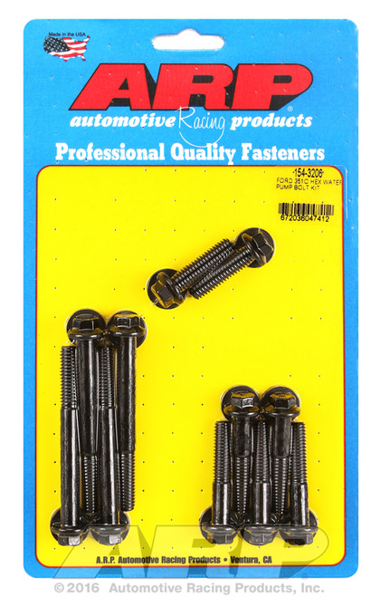 ARP Fastner Ford 351C hex water pump bolt kit 154-3206