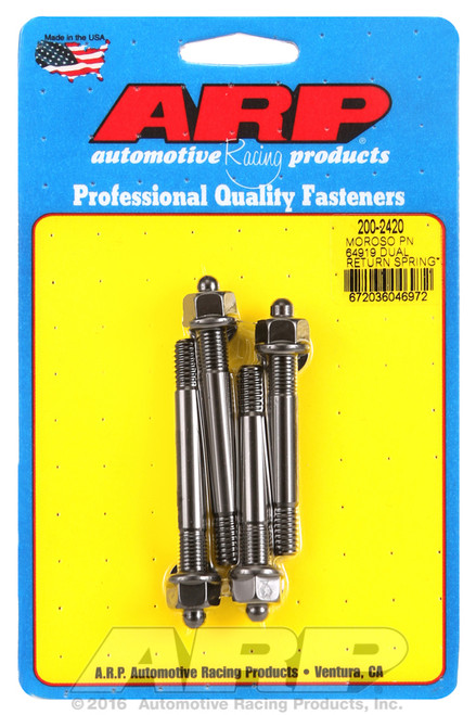 ARP Fastner Moroso 64919 dual return spring w 1 spacer plate carb stud kit 200-2420