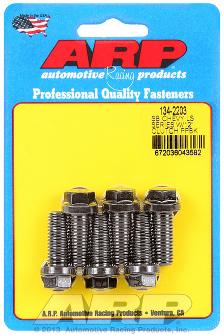 ARP Fastner SB Chevy GENIII LS Series w 12 clutch pressure plate bolt kit 134-2203