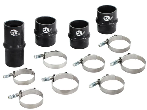 aFe Power Dodge Diesel Trucks 03-07 L6-5.9L td BladeRunner Intercooler Couplings Clamps Kit; aFe Factory Replacement 46-20010