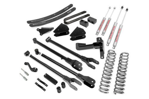 Rough Country 6 Inch Lift Kit Diesel 4 Link OVLDS Ford F-250 F-350 Super Duty (05-07) 580.2