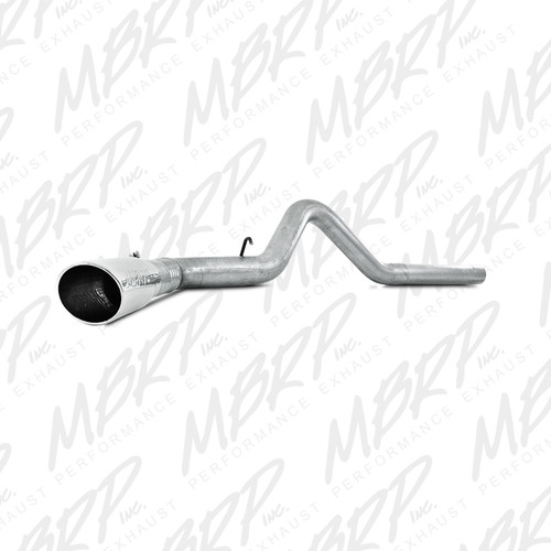 MBRP 2011 2014 Chevrolet GMC 2500 3500 Duramax 6.6L 4 Filter Back Single Side Turbo Down Pipe AL S6050AL