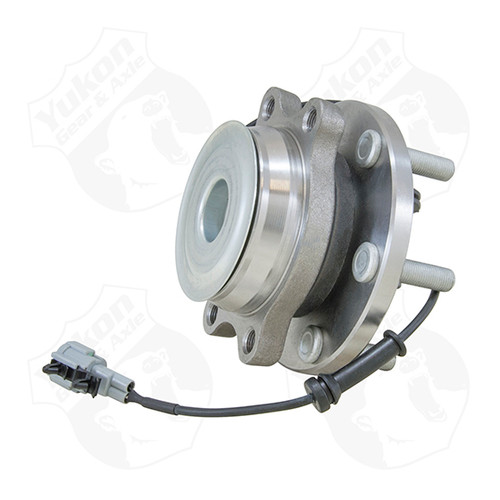 Yukon front unit bearing and hub assembly for 05-13 Nissan 2WD with ABS