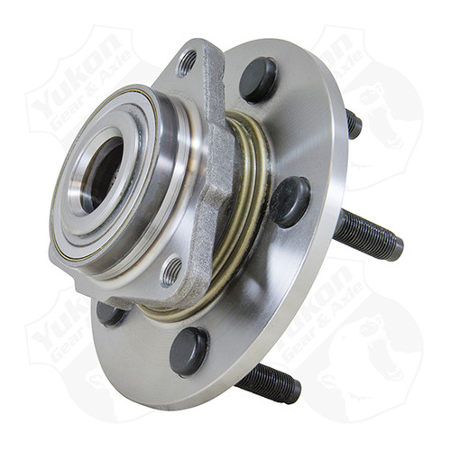 Yukon front unit bearing and hub assembly for 02-10 Ram 1500 without ABS