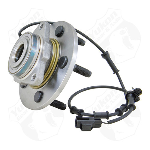 Yukon front unit bearing and hub assembly for 02-05 Ram 1500 with ABS and 4 wheel disc brakes
