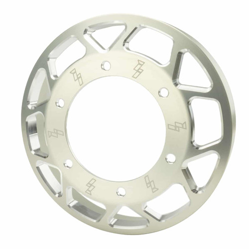 2003-12 Cummins Common Rail Billet Fan Pulley Clear Anodized (w/Bolts)