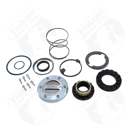 Yukon Hardcore Locking Hub 00-08 Dodge 1-Ton Front w Spin Free Kit 1 side only YHC71009