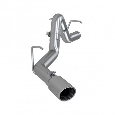 MBRP 2016 2022 Chevrolet GMC Colorado Canyon Duramax 2.8L T304 Stainless Steel 3 Filter Back Single Side S6058304