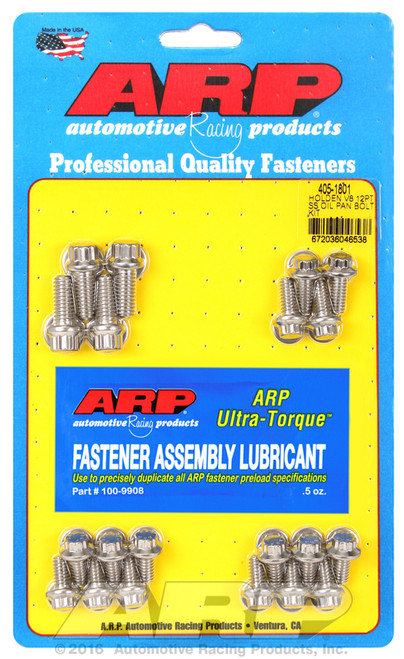 ARP Fastner Holden V8 SS 12pt oil pan bolt kit 405-1801