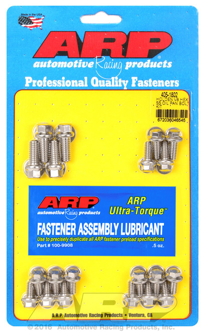 ARP Fastner Holden V8 SS hex oil pan bolt kit 405-1802