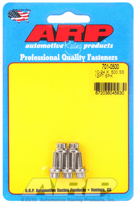 ARP Fastner 10-24 x .500 12pt SS bolts 701-0500