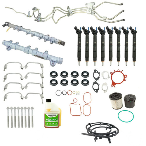 2011-14 Ford 6.7L Power Stroke Disaster Kit w/Injectors - NO PUMP