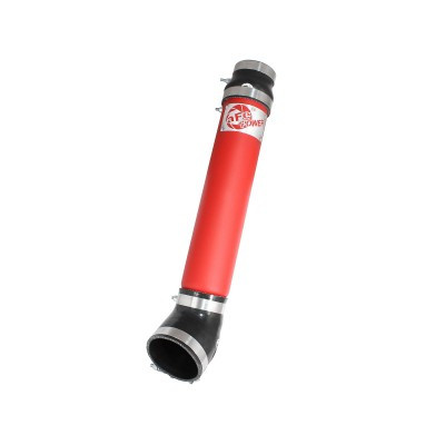 aFe Power Dodge Diesel Trucks 94-02 L6-5.9L td BladeRunner 3-12 IN Aluminum Cold Charge Pipe Red 46-20067-R