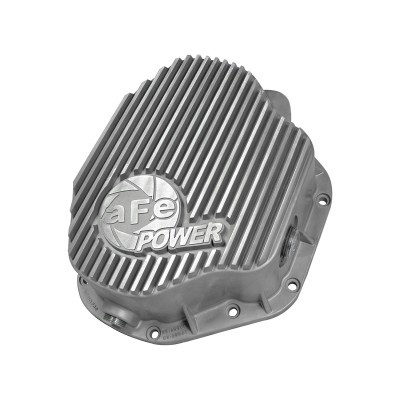 aFe Power Dodge Diesel Trucks 94-02 Ford Diesel Trucks 99-07 Street Series Rear Differential Cover Raw w Machined Fins 46-70030