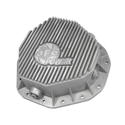 aFe Power Dodge Diesel Trucks 03-05 L6-5.9L td Street Series Rear Differential Cover Raw w Machined Fins 46-70090
