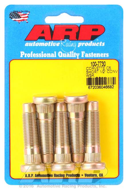 ARP Fastner Corvette C5 short 1 2 conv wheel stud kit 100-7730