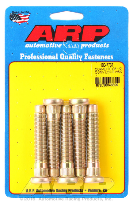ARP Fastner Corvette C5 long 1 2 conv wheel stud kit 100-7731