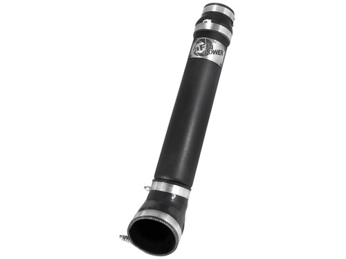 aFe Power Dodge Diesel Trucks 94-02 L6-5.9L td BladeRunner 3-12 IN Aluminum Cold Charge Pipe Black 46-20067-B