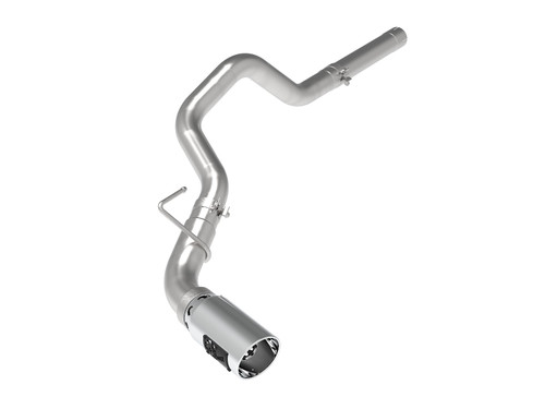 aFe Power Dodge RAM 1500 EcoDiesel 14-19 V6-3.0L td Large Bore-HD 3 IN 409 Stainless Steel DPF-Back Exhaust System wPolished Tip 49-42065-P