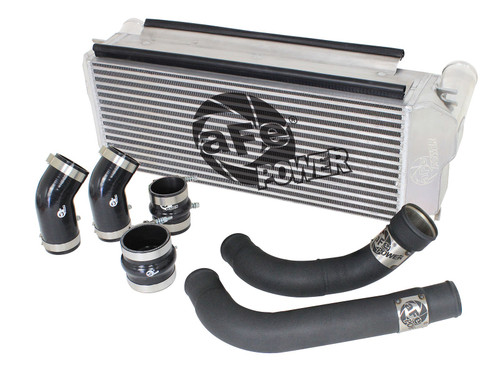 aFe Power Dodge RAM Diesel Trucks 13-18 L6-6.7L td BladeRunner GT Series Intercooler Kit w Tubes Black 46-20132-B